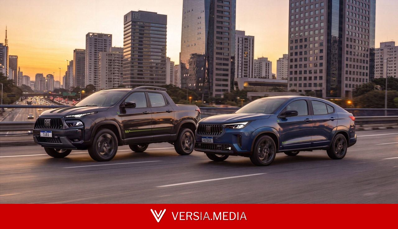 Fiat Toro e Fastback híbridos ganham edição especial 50 Anos; veja o que muda