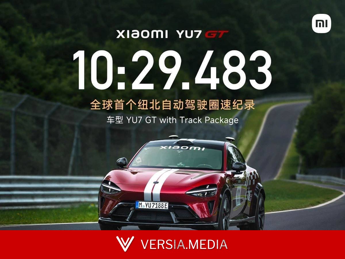 Xiaomi YU7 GT autônomo quebra recorde sem motorista na pista alemã, mas ainda é lento