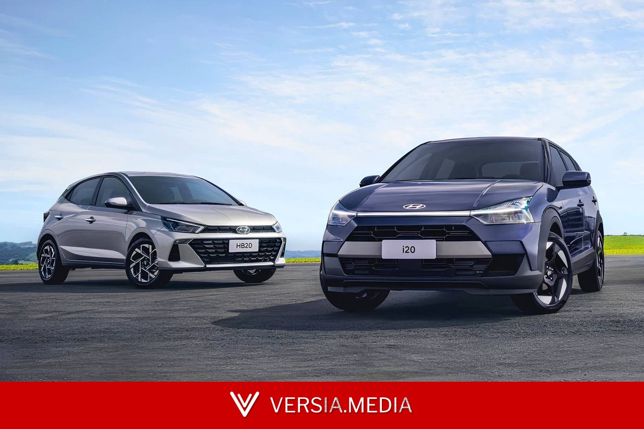 Hyundai i20 x HB20: quais as diferenças entre os dois e qual tem o melhor custo-benefício
