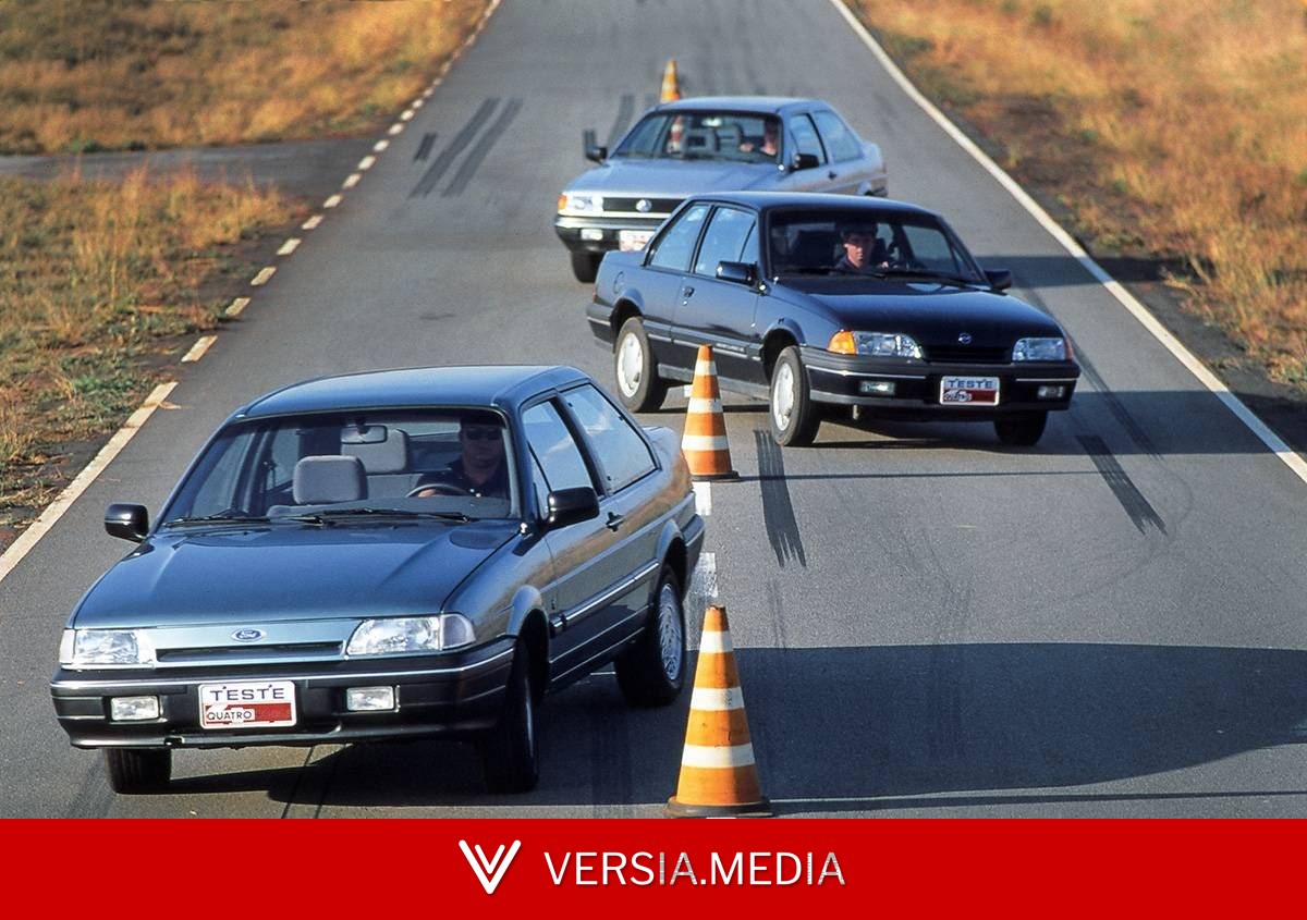 VW Santana, Chevrolet Monza e Ford Versailles: qual sedã dominava o luxo em 1991?