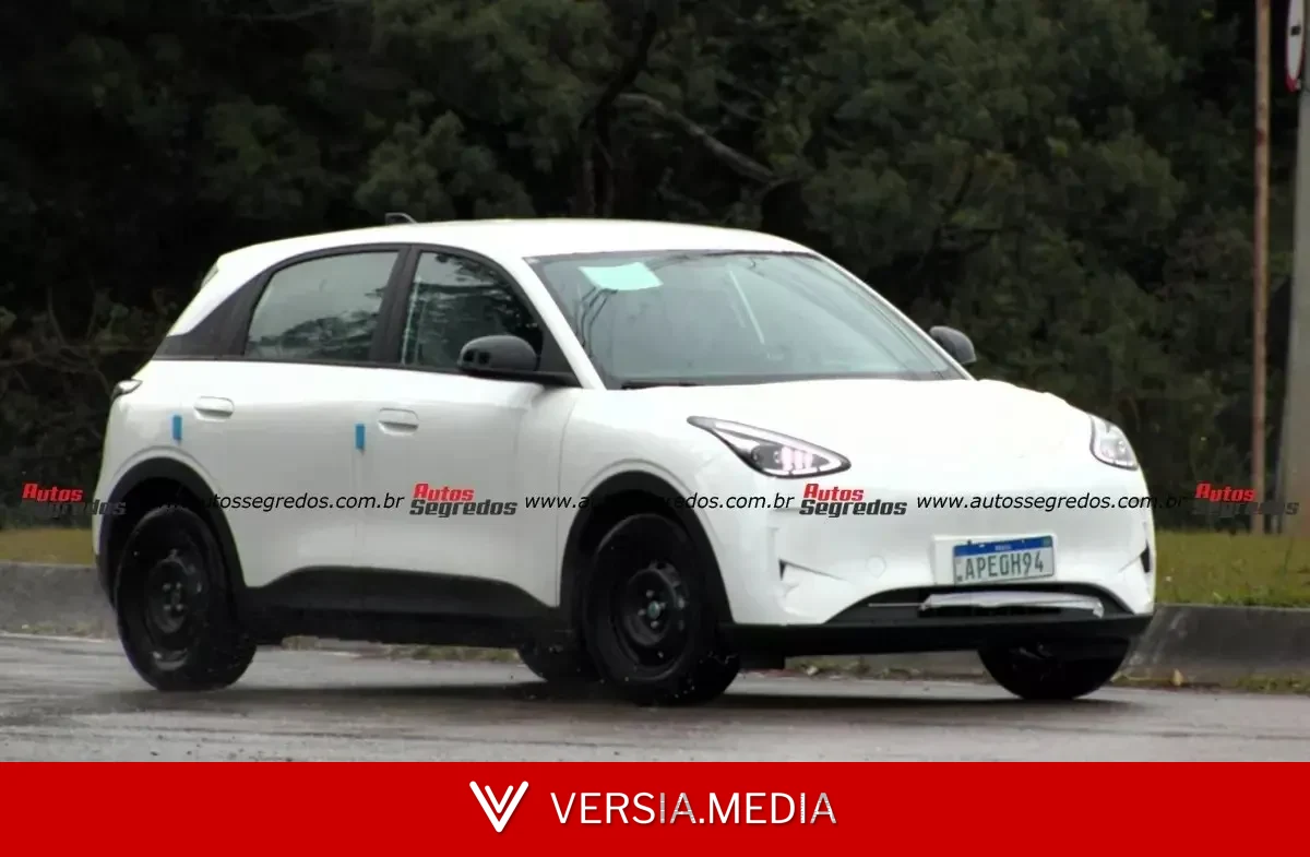Geely EX2 2027 nacional já roda em testes; bateria pode ficar maior