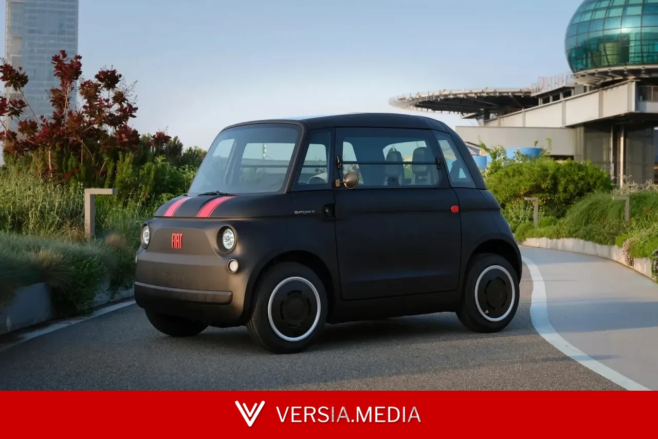 Fiat mostra Topolino ‘esportivo’ e microvan elétrica retrô