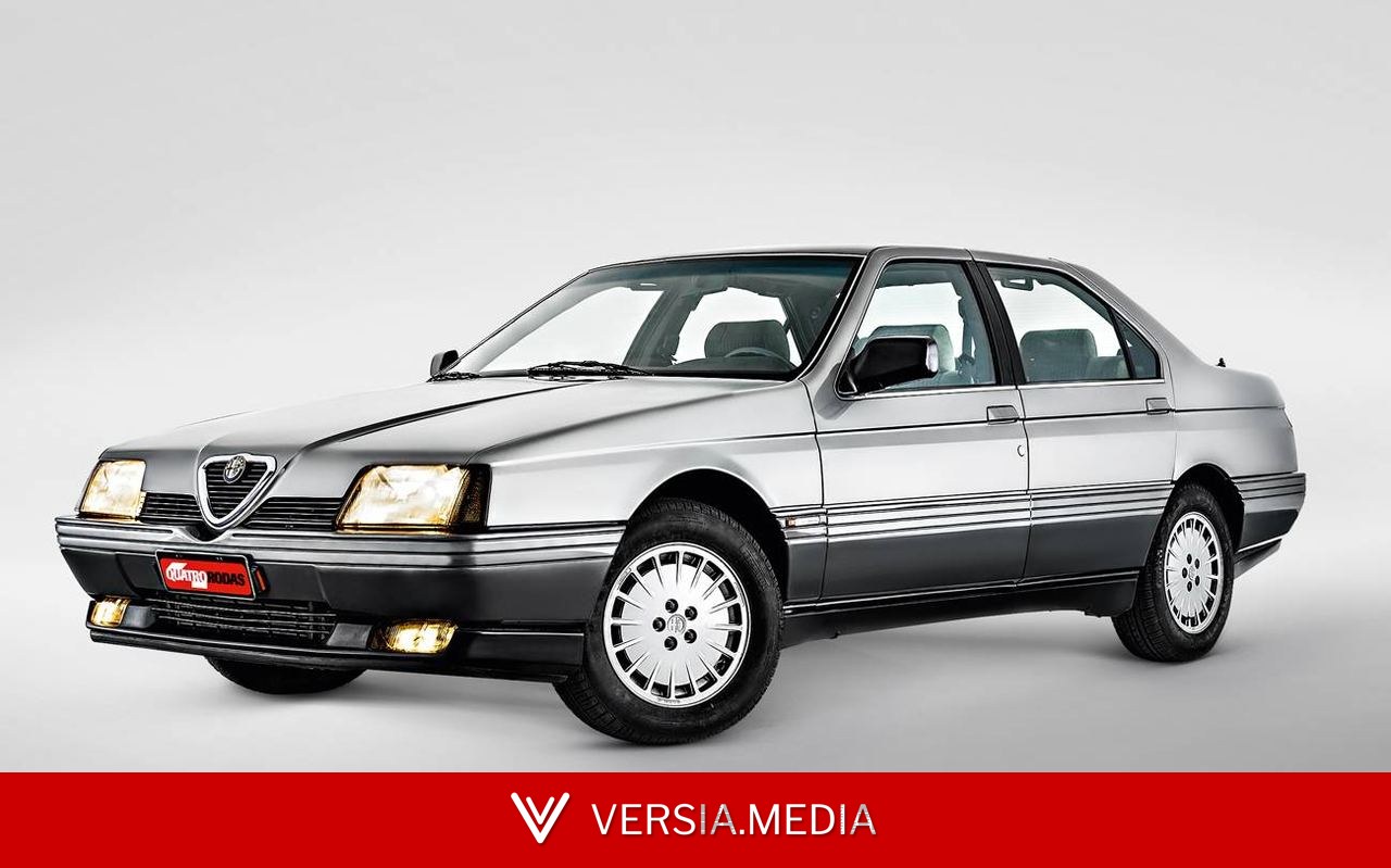 Alfa Romeo 164: sedã inovador chegou ao Brasil por mais de R$ 1,7 milhão