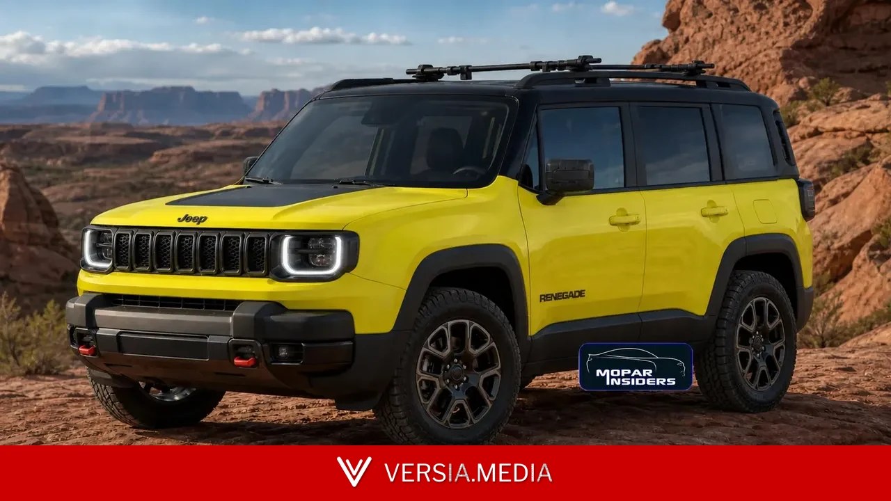 Jeep trabalha em novo Renegade e SUV inédito abaixo do Compass