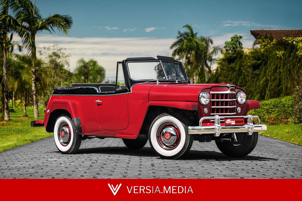 Willys Jeepster tentou deixar o jipe mais urbano no pós-guerra, mas fracassou nas vendas